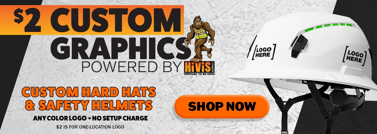 $2 Custom Graphics on Head Protection