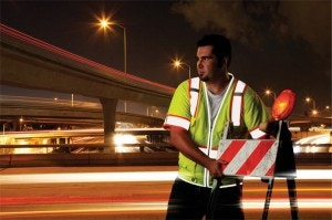 HiVis-Supply-Night-Time-Road-Worker-Wearing-Safety-Vest