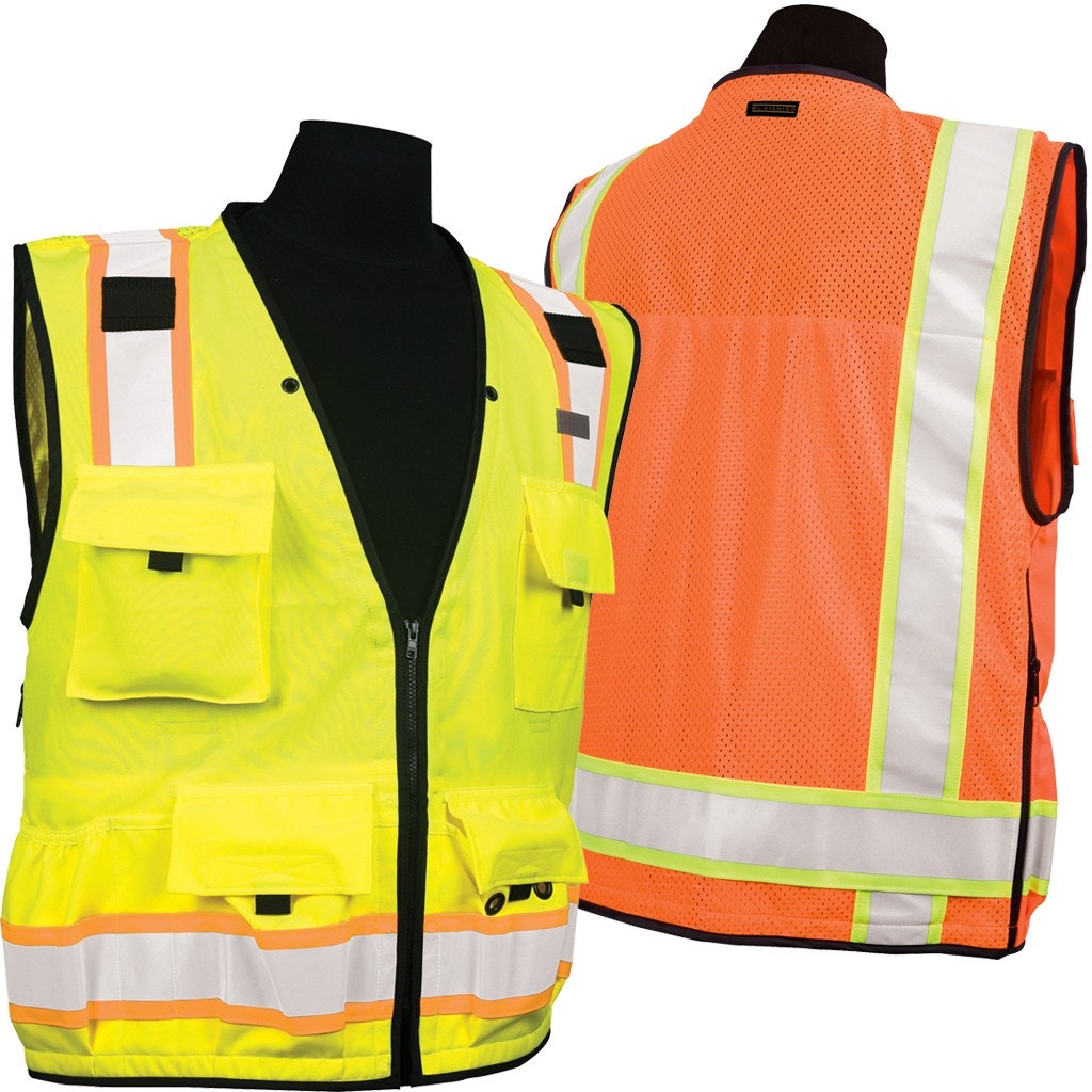 ml kishigo class 2 professional surveyors vest