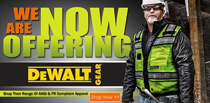 dewalt high visibility safety gear