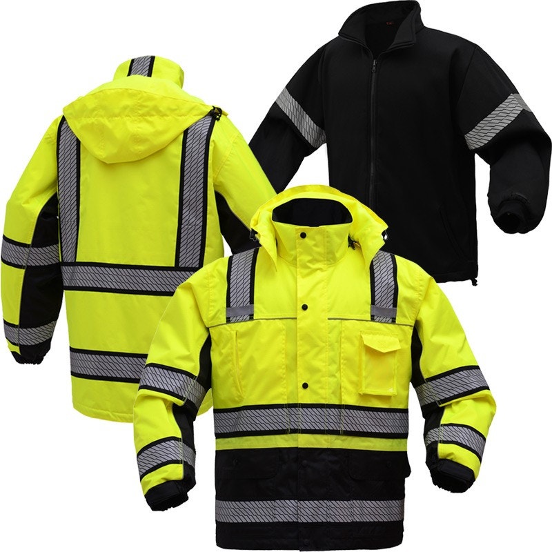 gss safety 3-in-1 ripstop utility parka gss safety 3-in-1 ripstop utility parka