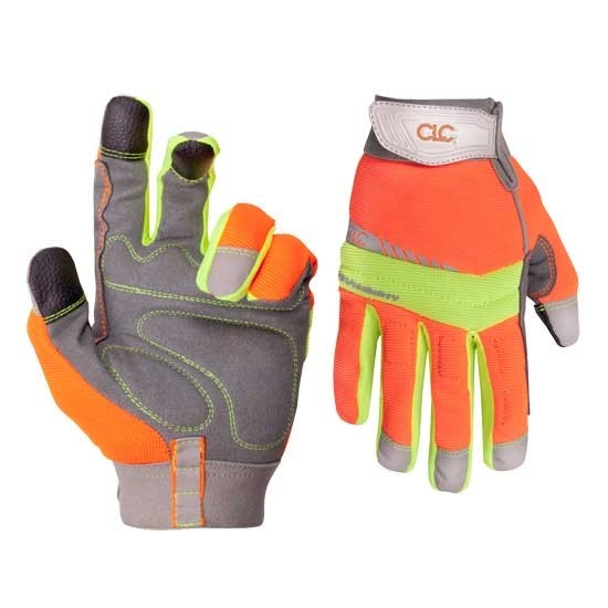 hi-vis flex grip work gloves with touchscreen friendly fingertips hi-vis flex grip work gloves with touchscreen friendly fingertips